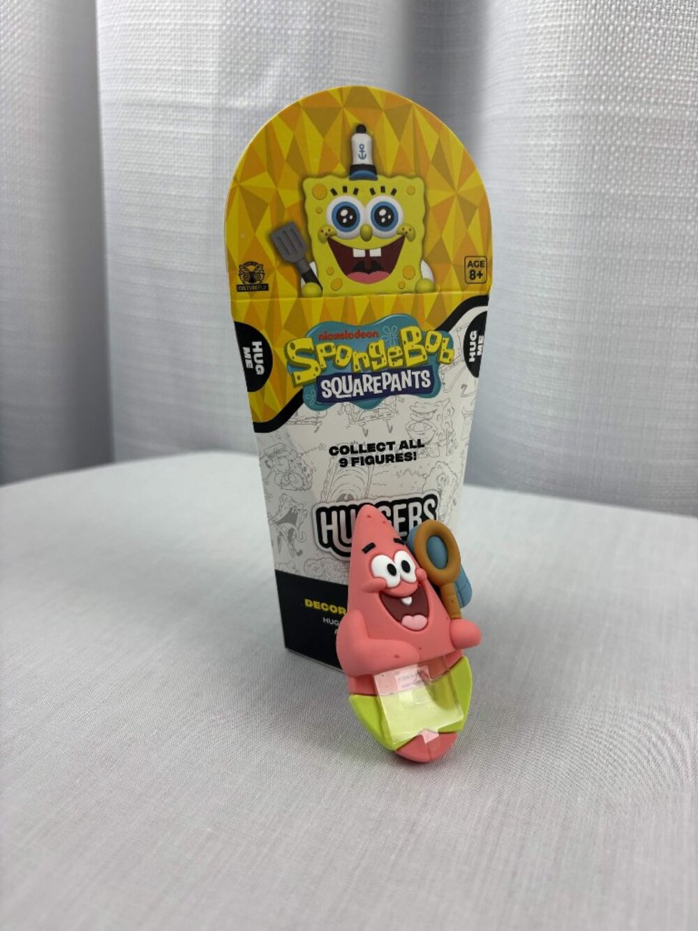 Huggers Built By CultureFly Spongebob Squarepants Patrick Open Box BRAND NEW